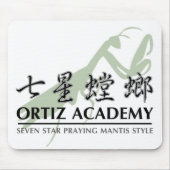 ortiz academy logo muispad muismat (Voorkant)