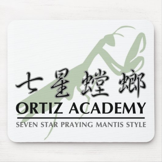 ortiz academy logo muispad muismat (Voorkant)