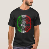 Ortiz Achternaam mexico shirt (Voorkant)