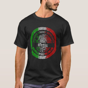 Ortiz Achternaam mexico shirt