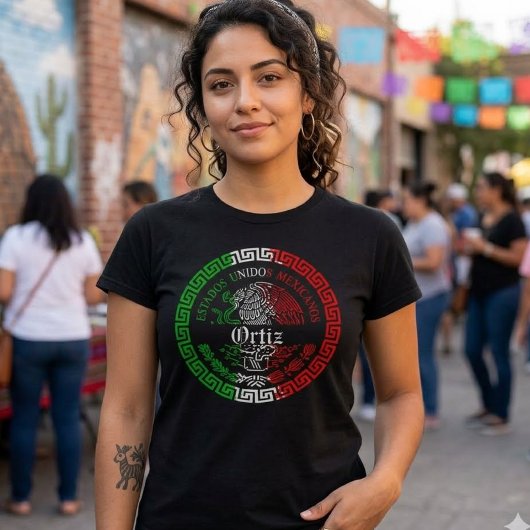 Ortiz-achternaam T-shirt