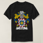 Ortiz Coat of Arms Family Crest T-shirt (Design voorkant)