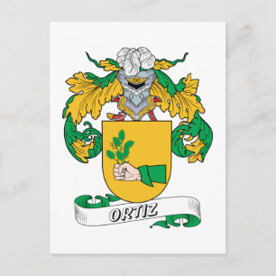 Ortiz Family Crest Briefkaart