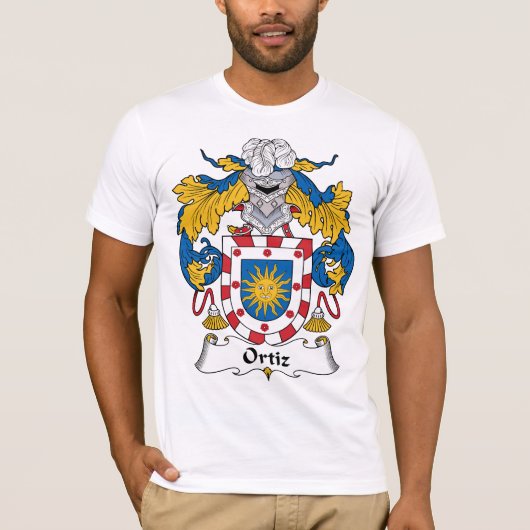 Ortiz Family Crest T-shirt (Voorkant)