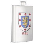 Ortiz Heraldic Shield Heupfles (Rechts)