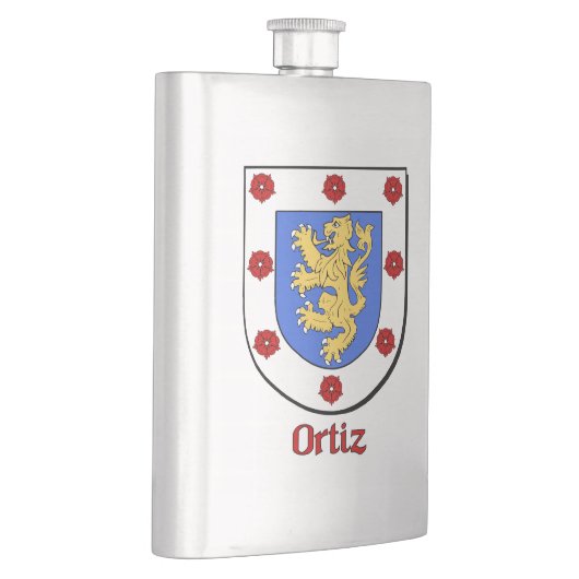 Ortiz Heraldic Shield Heupfles (Rechts)
