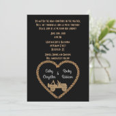 ORV GP Off Road ORV Names in Heart Weddenschap Kaart (Staand voorkant)