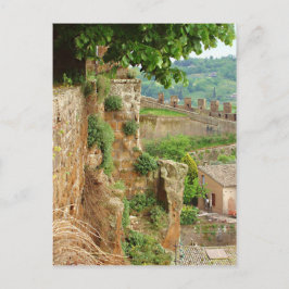 Orvieto Battlement Briefkaart