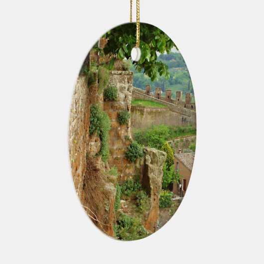 Orvieto Battlement Keramisch Ornament (Rechts)