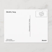 Orvieto Briefkaart (Achterkant)