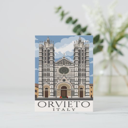 Orvieto, Italië Briefkaart (Staand voorkant)