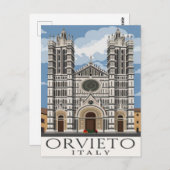 Orvieto, Italië Briefkaart (Voorkant / Achterkant)