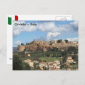 Orvieto, Italië Briefkaart (Voorkant / Achterkant)