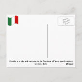 Orvieto, Italië Briefkaart (Achterkant)