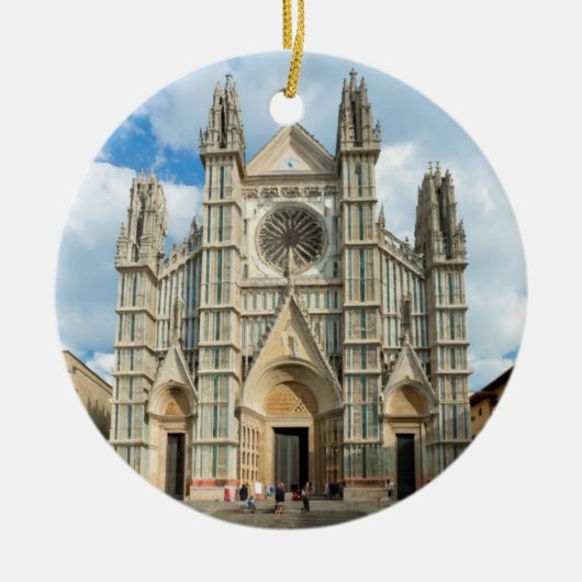 Orvieto, Italië Keramisch Ornament (Voorkant)