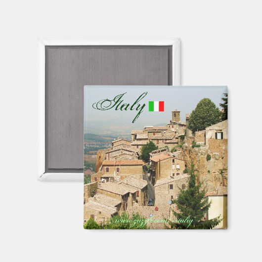 Orvieto Italië koel magneetontwerp Magneet (Voorkant / Achterkant)