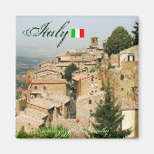 Orvieto Italië koel magneetontwerp Magneet (Voorkant)