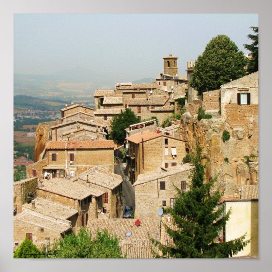 Orvieto, Italië poster fotografie (Voorkant)