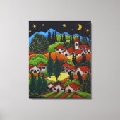 Orvieto Italië Schilderij - Canvas Print (Voorkant)