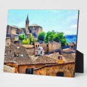 Orvieto Italy Hillside and Church Fotoplaat (Zijkant)