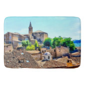 Orvieto Italy Hillside Badmat (Voorkant)