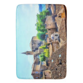 Orvieto Italy Hillside Badmat (Voorkant Verticaal)