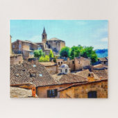 Orvieto Italy Hillside Legpuzzel (Horizontaal)