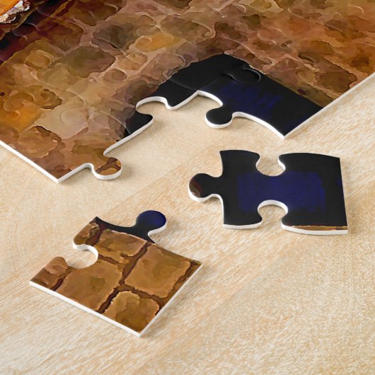 Orvieto Italy Hillside Legpuzzel (Zijkant)