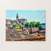 Orvieto Italy Hillside Legpuzzel (Horizontaal)