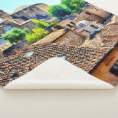 Orvieto Italy Hillside Sherpa Deken (3/4)