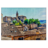 Orvieto Italy Hillside Snijplank (Voorkant)