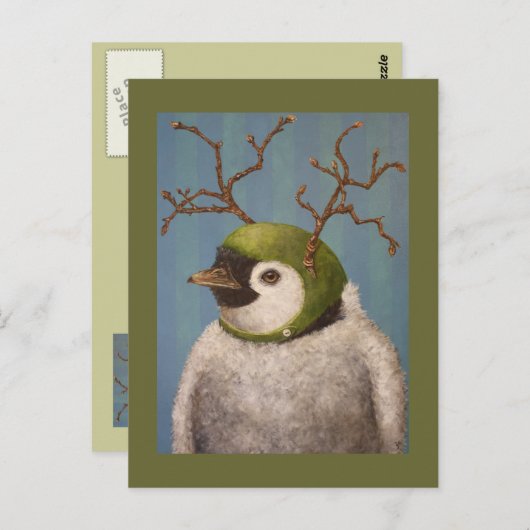 Orville de pinguin briefkaart (Voorkant / Achterkant)