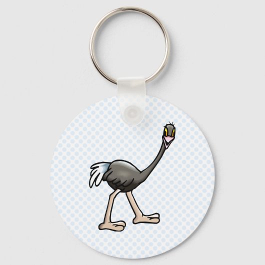 Orville Ostrich Sleutelhanger (Voorkant)