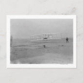 Orville Wright op First Flight op 120 voet Briefkaart (Voorkant)
