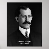 Orville Wright poster 16 x 20 inch (Voorkant)