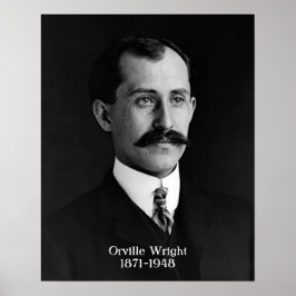 Orville Wright poster 16 x 20 inch