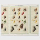 Orvis Fly Fishing Pattern Cadeaupapier (Vlak)