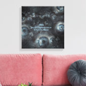 Orwell 1984 Big Brother thema canvas print. (Insitu (Woonkamer))