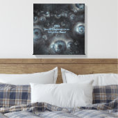 Orwell 1984 Big Brother thema canvas print. (Insitu (Slaapkamer))