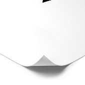 Orwell 1984 citaat over controle van het verleden poster (Hoek)