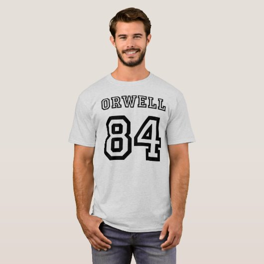 Orwell 84 t-shirt (Voorkant volledig)