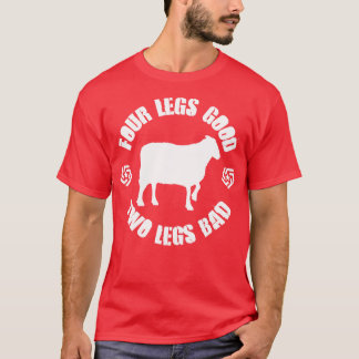 Orwell Dier Boerderij Vier poten Goed Twee poten S T-shirt