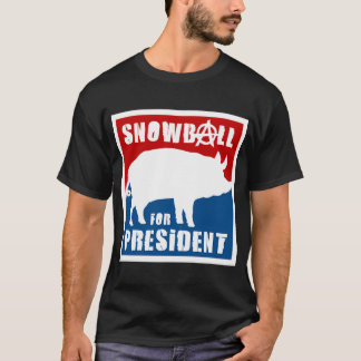 Orwell - Dierlijk Boerderij - Sneeuwbal voor T-shirt
