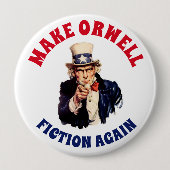 ORWELL FICATIE OPNIEUW MAKEN RONDE BUTTON 4,0 CM (Voorkant)