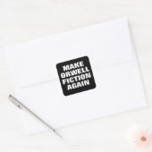 ORWELL FICATIE OPNIEUW MAKEN VIERKANTE STICKER (Envelop)