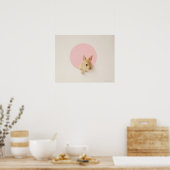 Oryctolagus cuniculus 3 poster (Keuken)