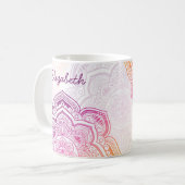 Oryn Mandala 11 oz. Personalized Mug Koffiemok (Voorkant links)