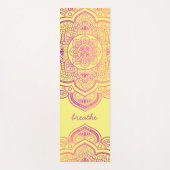 Oryn Mandala Personalized Yoga Mat (Voorkant)