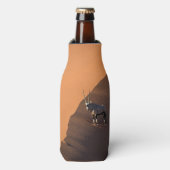 Oryx aan de rand, Namibië Flesjeskoeler (Fles Voorkant)