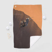 Oryx aan de rand, Namibië Golfhanddoek (Insitu)